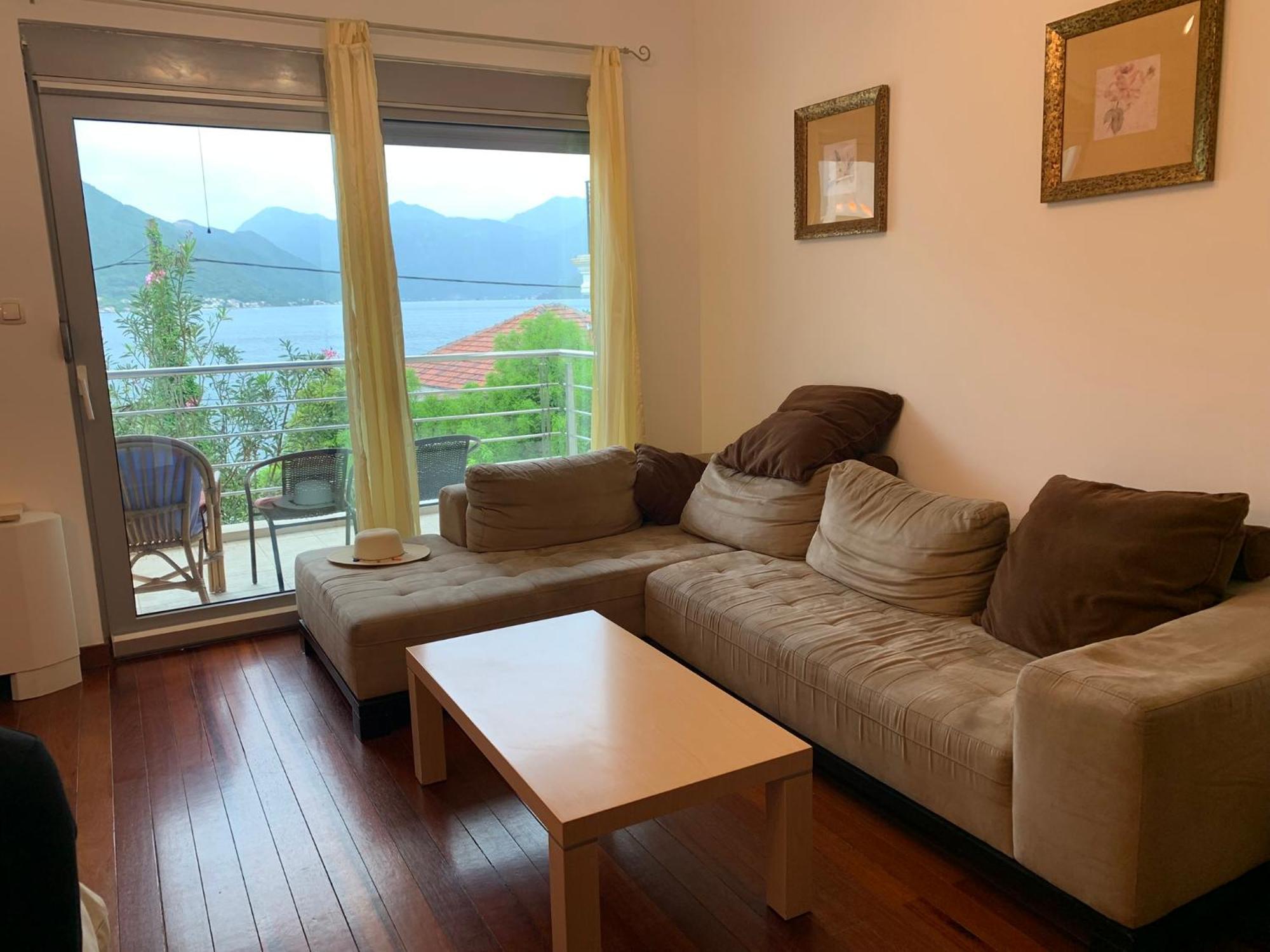 Apartment With Swimmingpool, Seaview And Large Terrace, 1St Floor, Min 2 Persons Dobrota Ngoại thất bức ảnh
